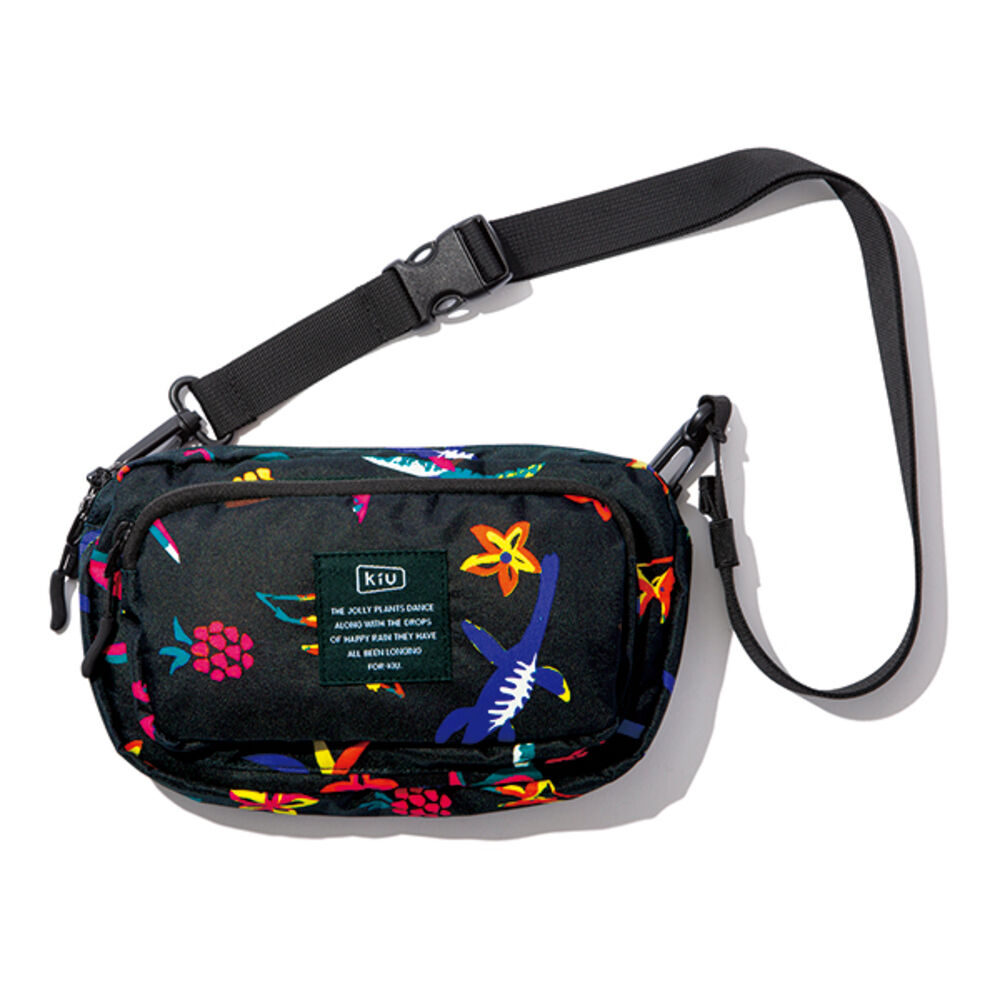 KiU「ショルダーバッグ レディース 斜めがけ 通販 メンズ かっこいい ブランド KIU 小さめ 撥水」|ショルダー・メッセンジャー|ブラック2