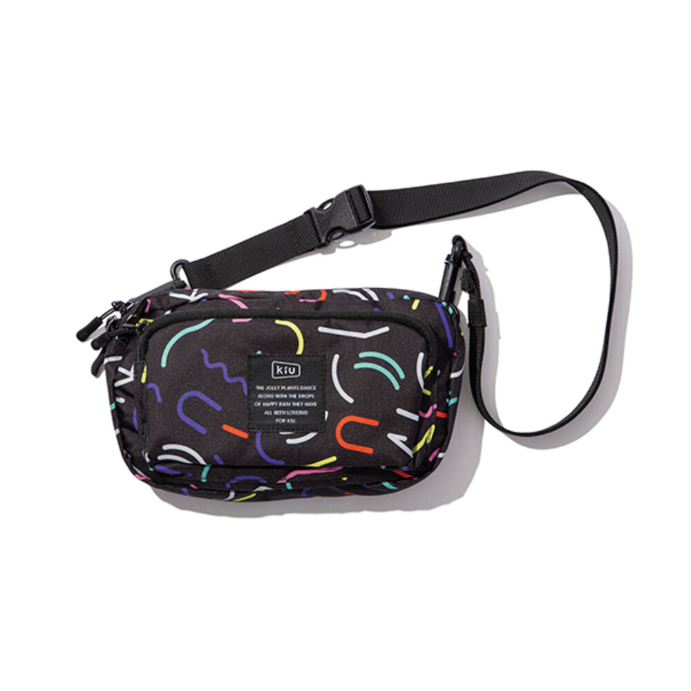 KiU「ショルダーバッグ レディース 斜めがけ 通販 メンズ かっこいい ブランド KIU 小さめ 撥水」|ショルダー・メッセンジャー|ブラック4