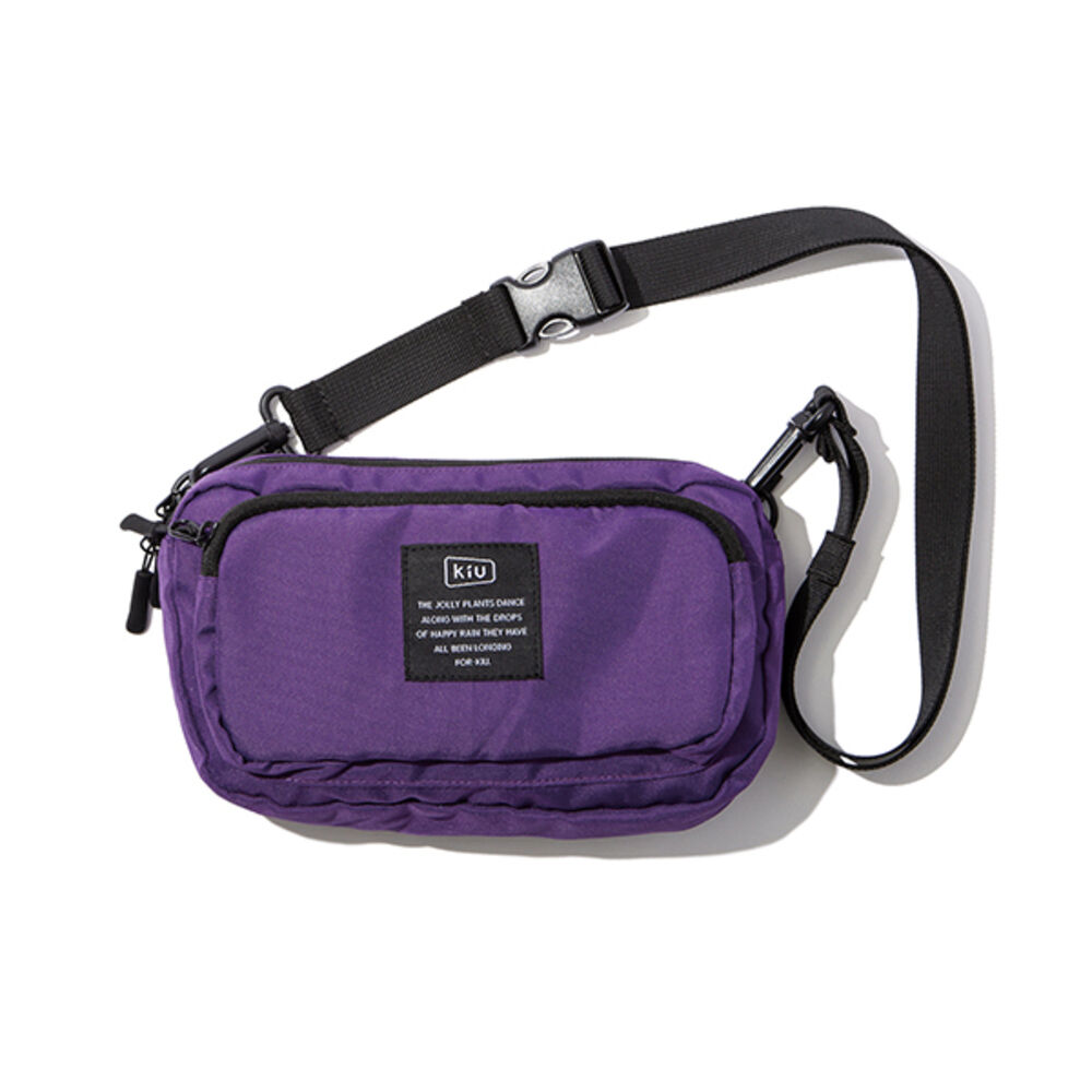 KiU「ショルダーバッグ レディース 斜めがけ 通販 メンズ かっこいい ブランド KIU 小さめ 撥水」|ショルダー・メッセンジャー|パープル1