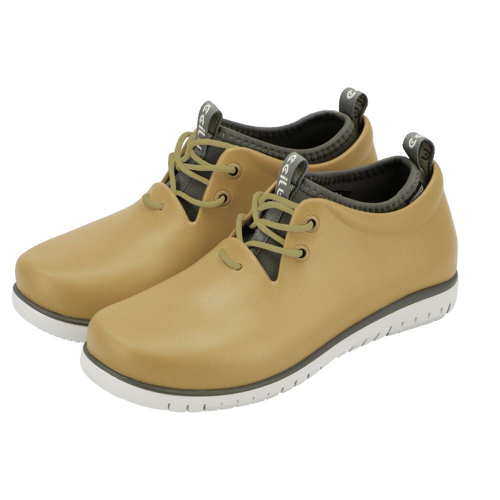 BACKYARD FAMILY「ccilu レインシューズ 通販 チル シューズ 靴 レディース スニーカー 衝撃吸収 晴雨兼用」|レインシューズ|ベージュ1