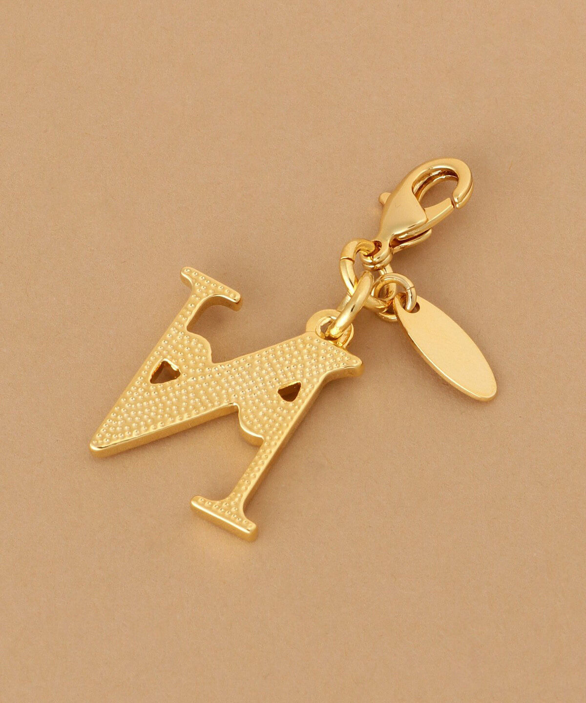 Samantha Thavasa「シンプルイニシャルファスナートップ N」|チャーム・キーホルダー|