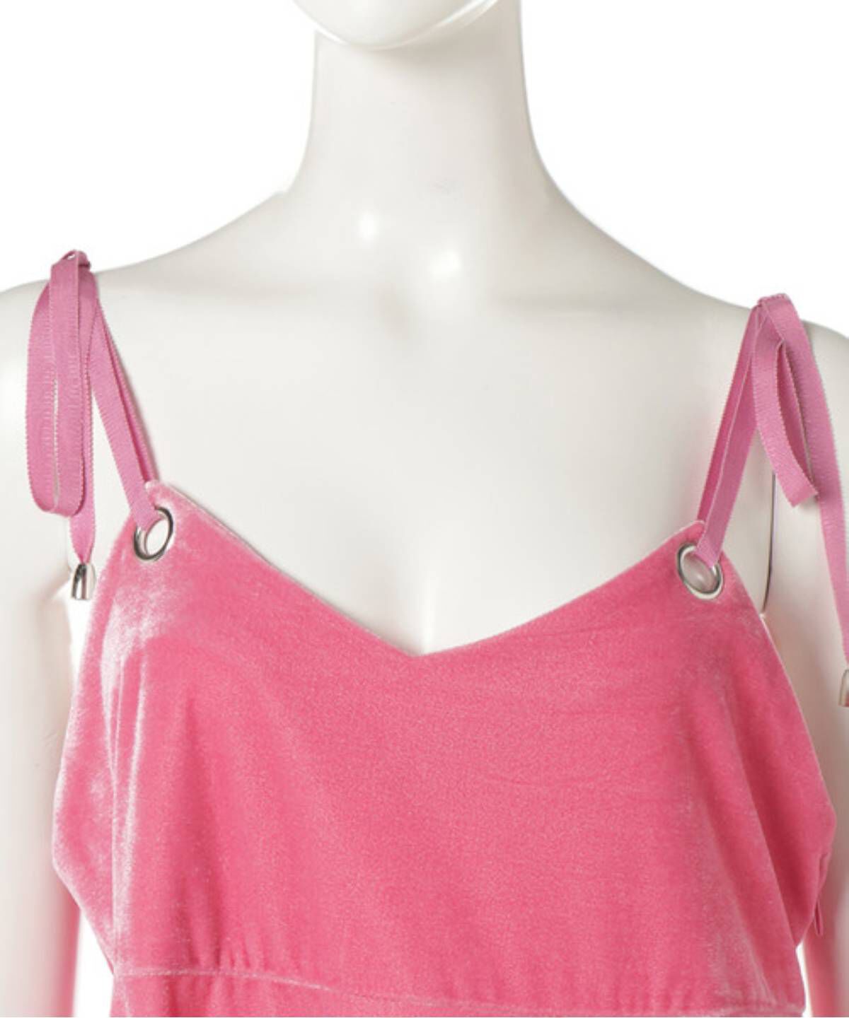  「ベロアストラップワンピース」|その他|