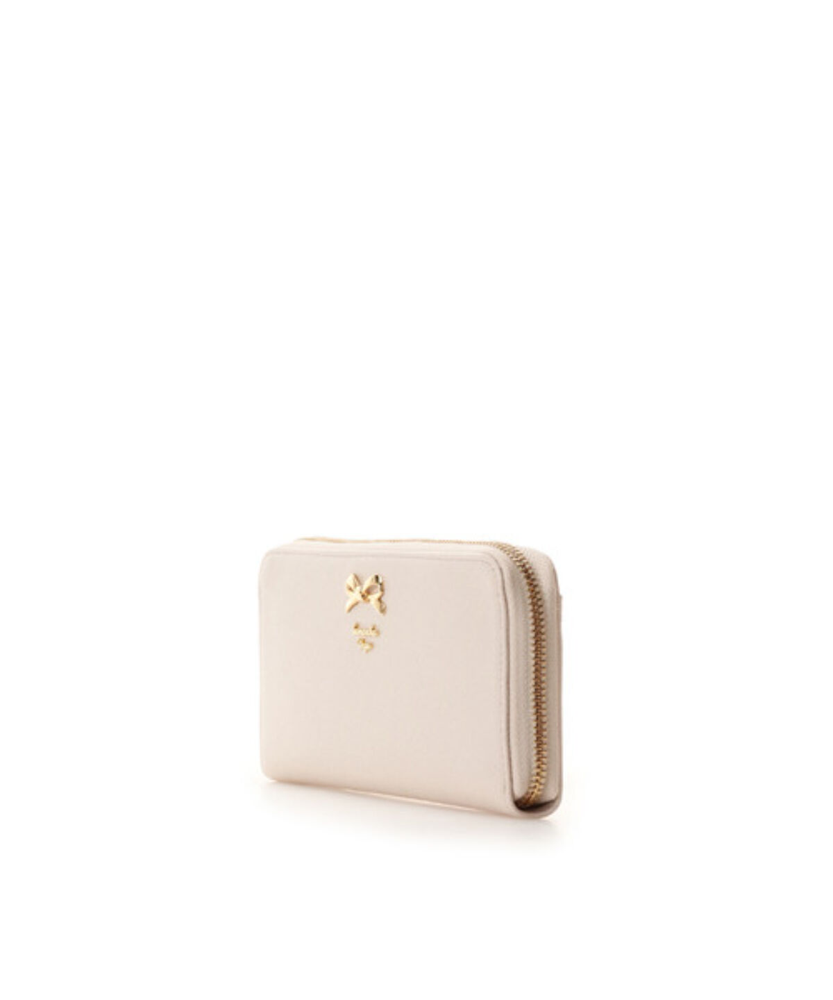  「シンプルリボンラウンド長財布」|財布|