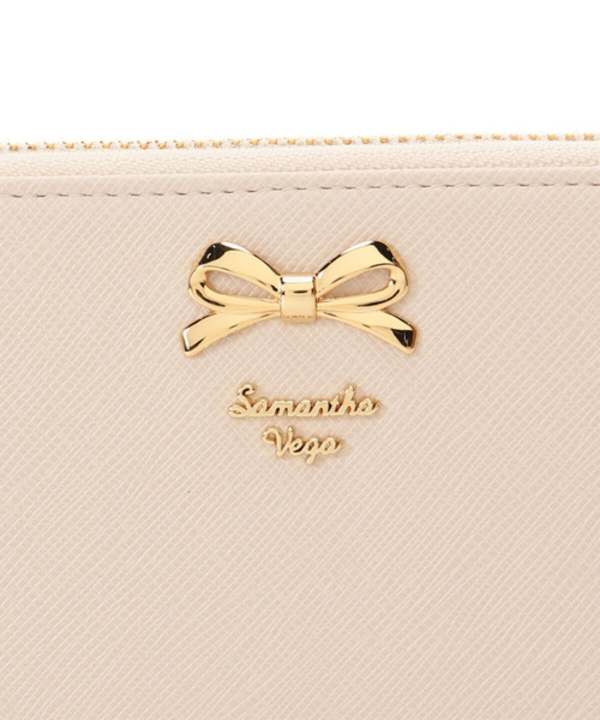  「シンプルリボンラウンド長財布」|財布|