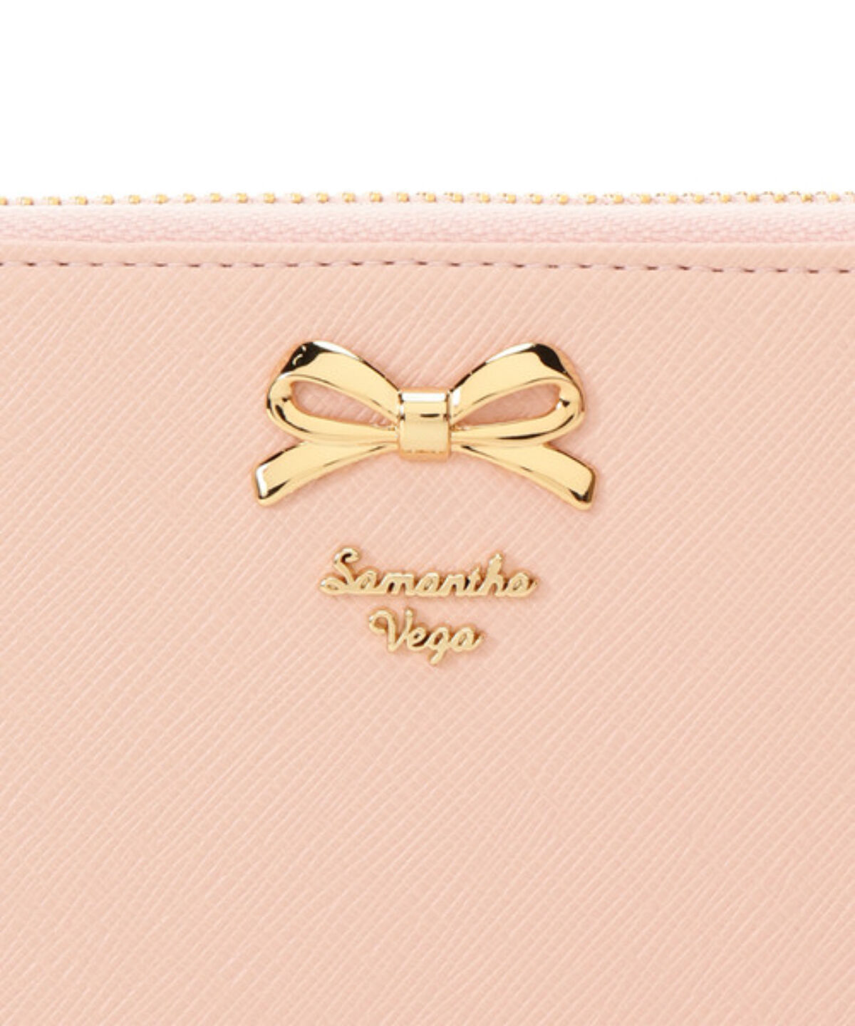  「シンプルリボンラウンド長財布」|財布|