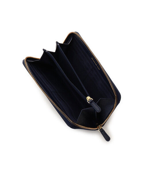  「シンプルリボンラウンド長財布」|財布|