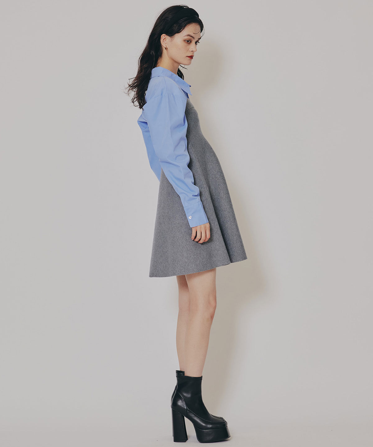 REDYAZEL「マルチWAYドッキングニットワンピース」|ワンピース|