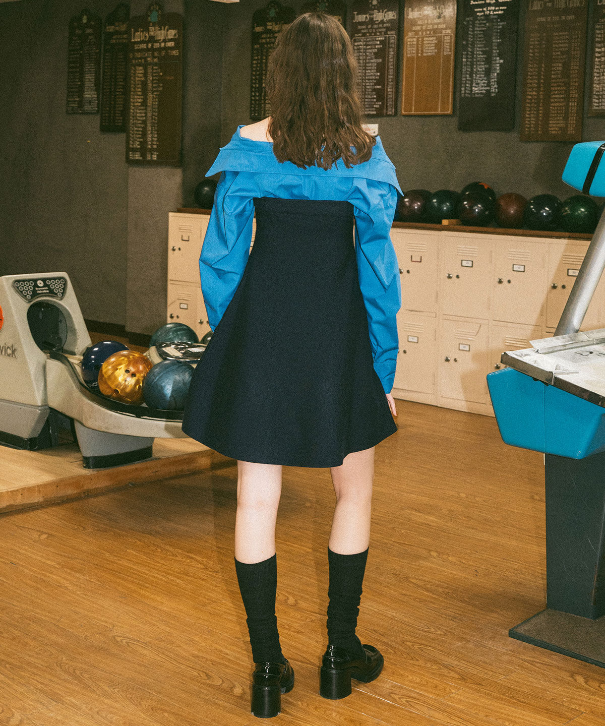 REDYAZEL「マルチWAYドッキングニットワンピース」|ワンピース|