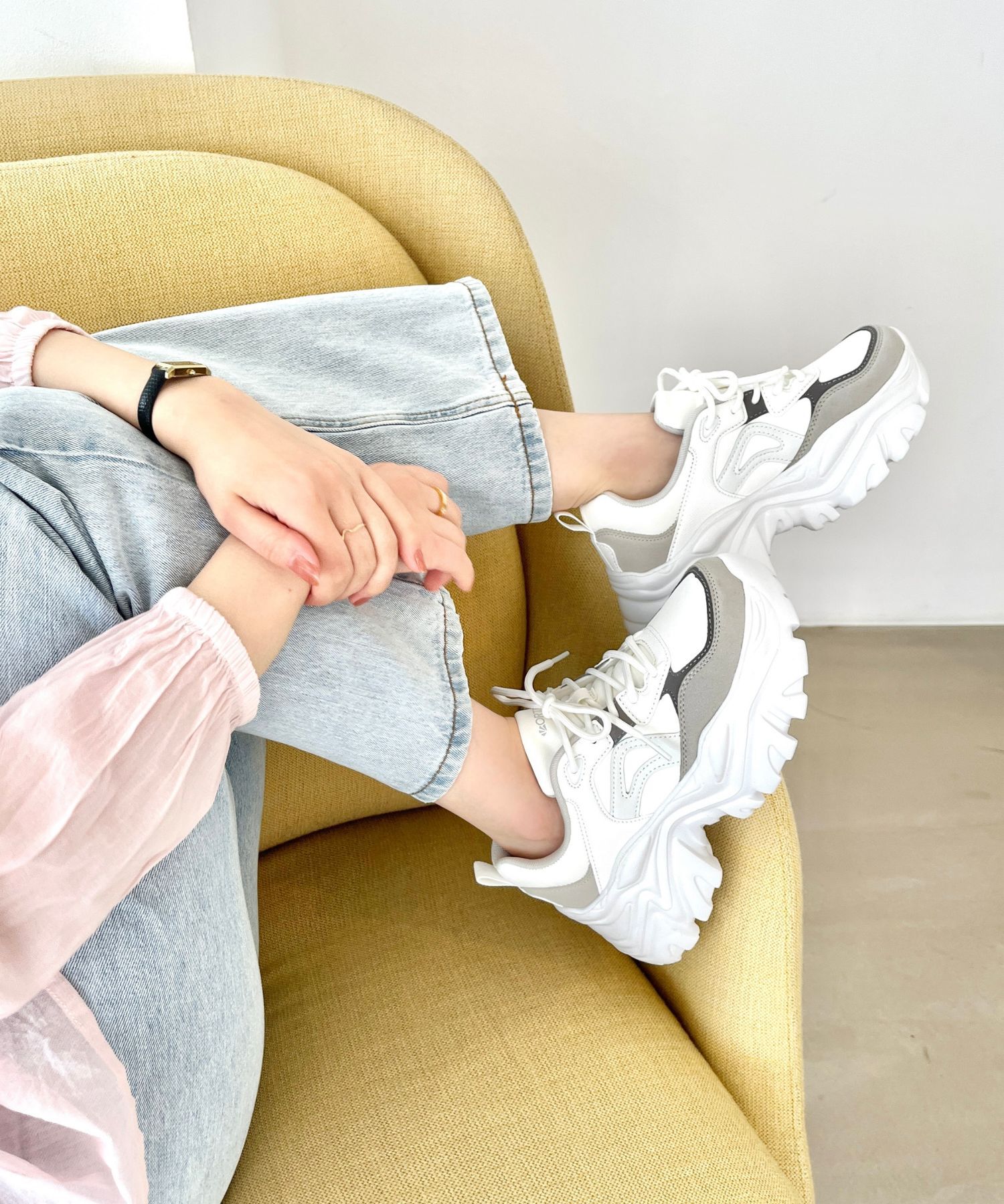 ORiental TRaffic「ボリュームソール切替スニーカー/OT3730」|スニーカー|