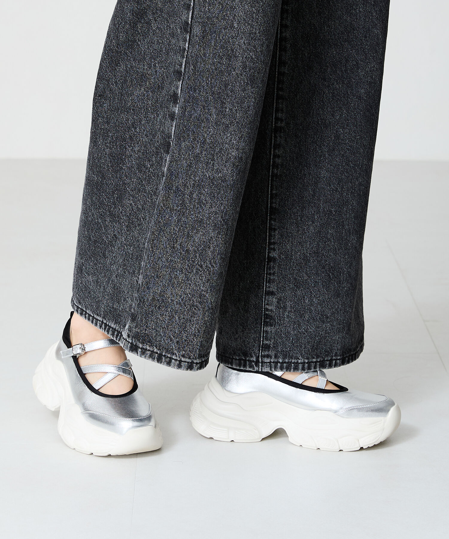 ORiental TRaffic「2024秋冬新作スニーカーソールメリージェーンシューズ/41321」|スニーカー|