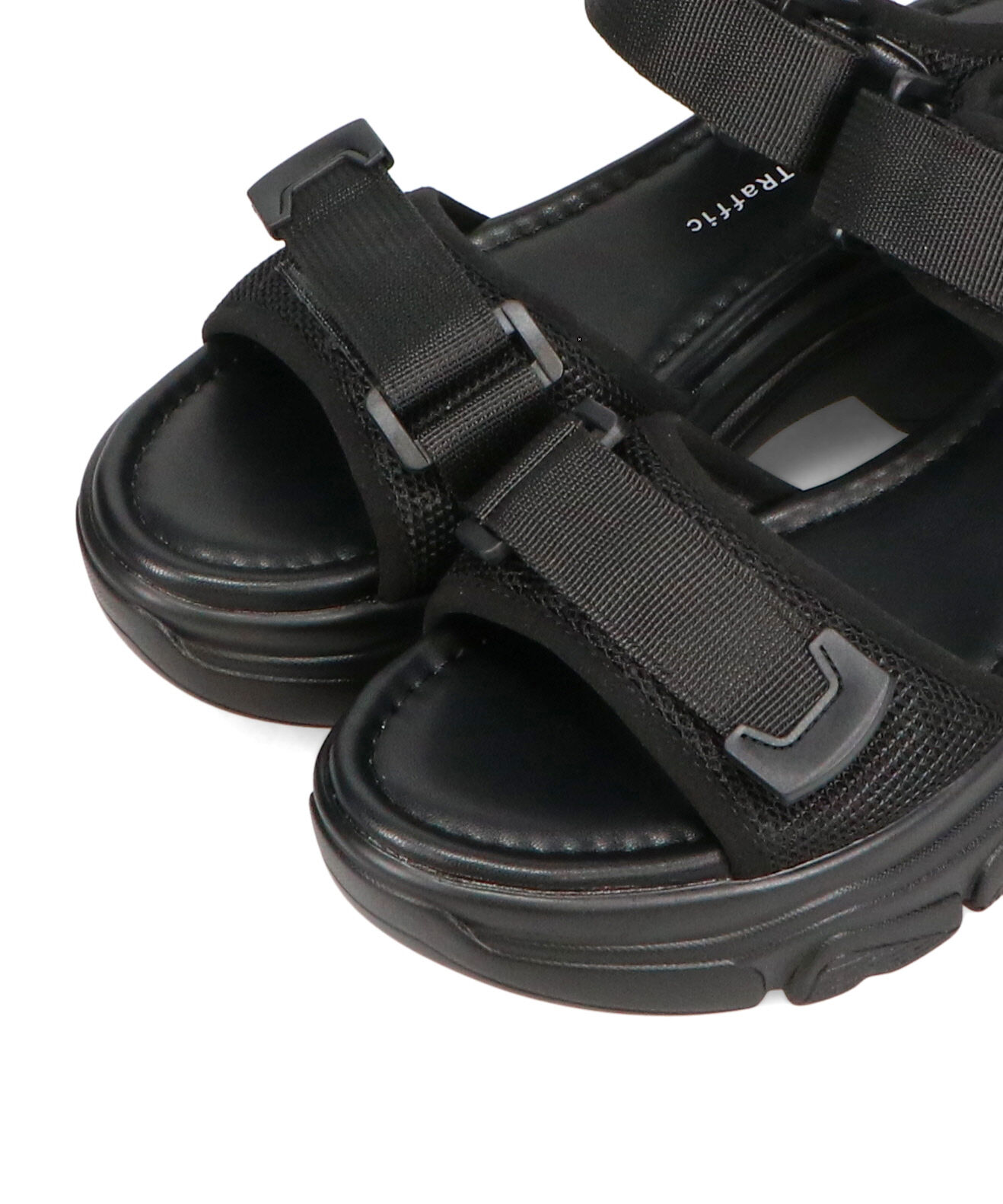 WA Oriental TRaffic「●2025春夏新作●スニーカーソールスポーツサンダル/52218 トレンド 人気 厚底 スポサン」|サンダル|