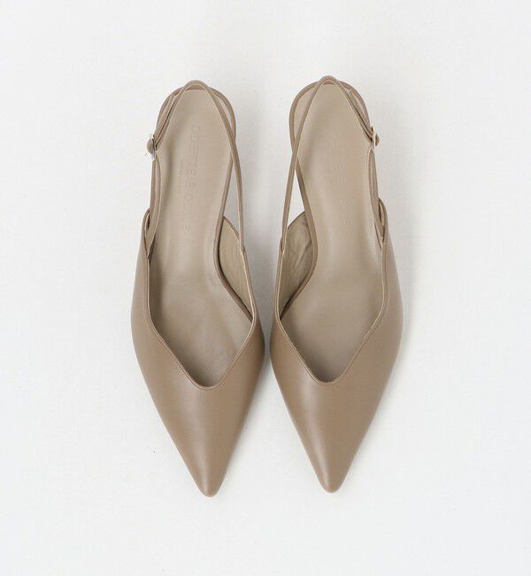 ODETTE E ODILE「ウェーブラインバックベルト パンプス45&uarr;」|パンプス|