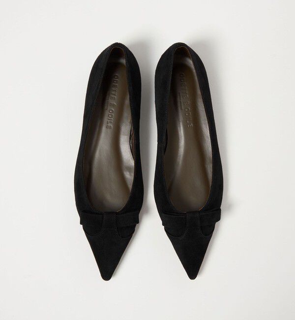 ODETTE E ODILE「ウィングリボンポインテッド フラット20&uarr;」|パンプス|