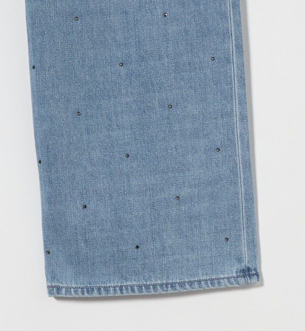 UNITED ARROWS「コットンビジューデニムパンツ」|デニム|