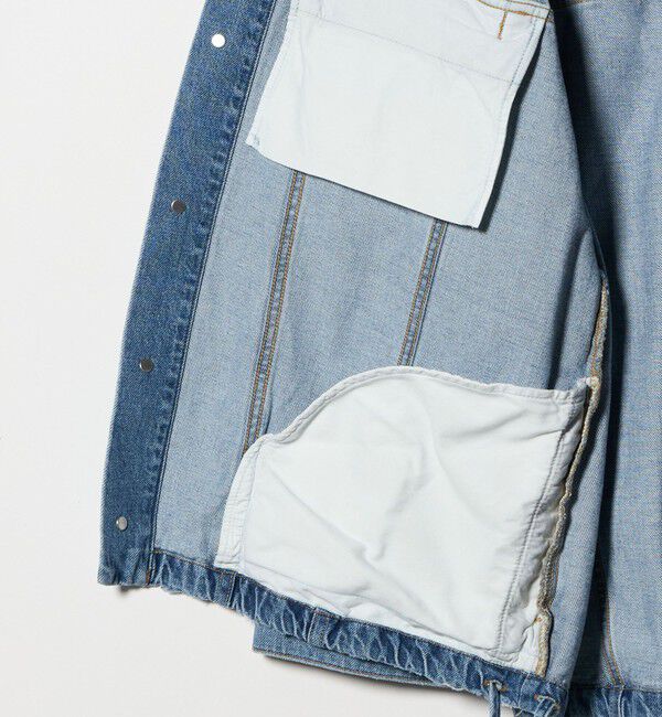 AEWEN MATOPH「＜AEWEN MATOPH＞デニムドローストブルゾン」|デニムジャケット|