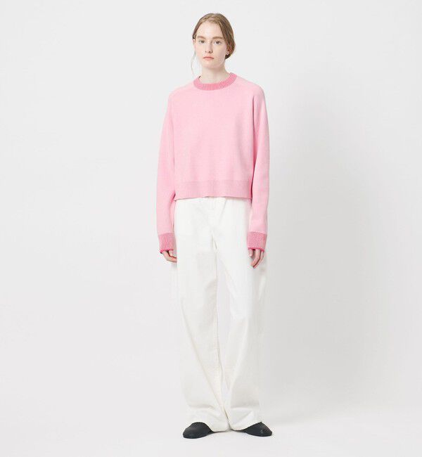 AEWEN MATOPH「＜AEWEN MATOPH＞スムースバイカラーニット」|ニット・セーター|