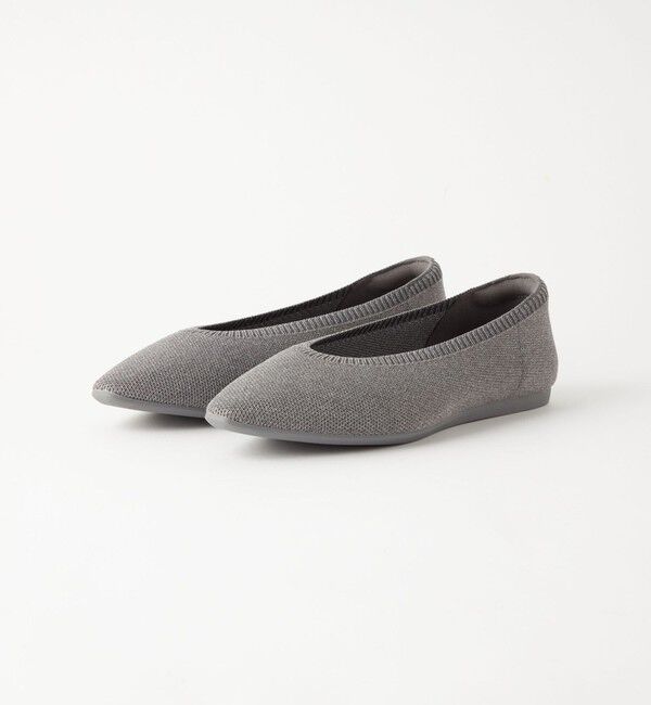 UNITED ARROWS green label relaxing「ウェルネス ニット フラットシューズ -撥水・ウォッシャブル-」|ローファー|