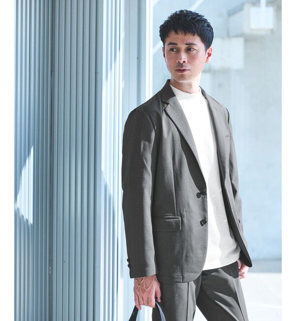 UNITED ARROWS green label relaxing「【WEB限定】JUST fit デイリー モック 半袖 Ｔシャツ カットソー -吸水速乾・抗菌-」|Tシャツ・カットソー|