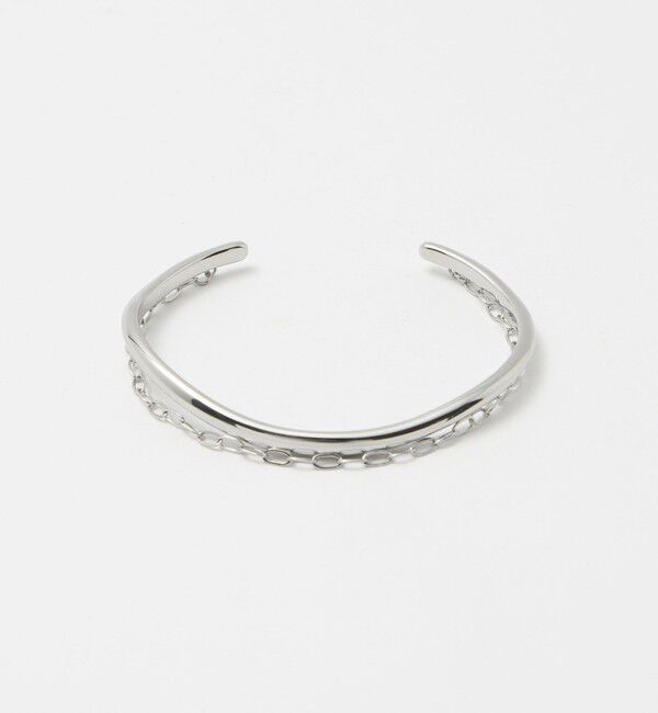 UNITED ARROWS green label relaxing「チェーン コンビ バングル」|ブレスレット・バングル|