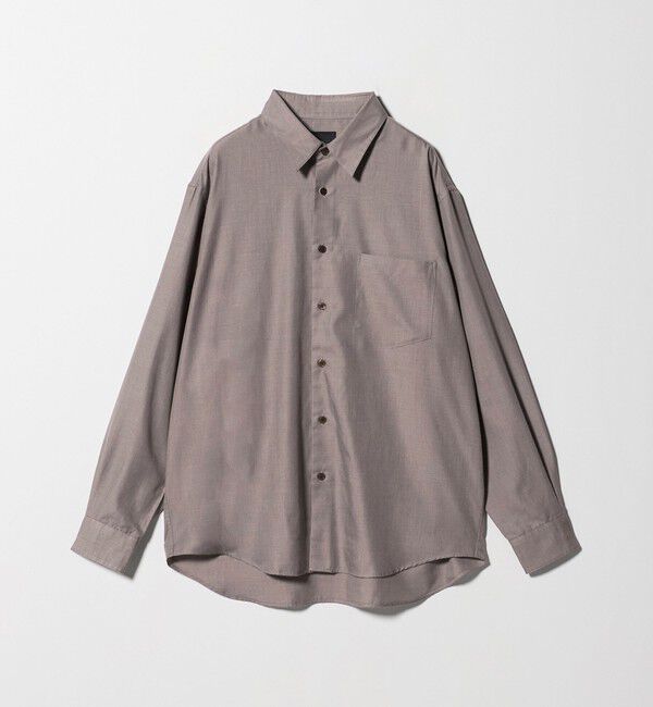 UNITED ARROWS green label relaxing「【WEB限定】ピーチツイル ジャストルーズ シャツ -防シワ-」|シャツ・ブラウス|