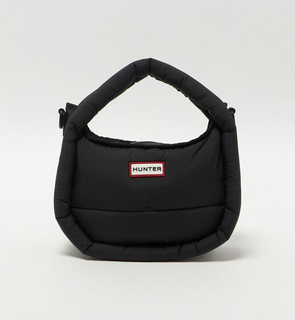 UNITED ARROWS green label relaxing「＜HUNTER＞フレイムド パファー ホーボー バッグ （ミディ）」|ショルダー・メッセンジャー|