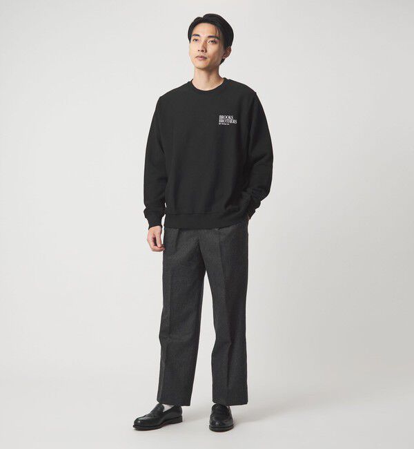 UNITED ARROWS green label relaxing「＜Brooks Brothers＞ロゴ クルーネック スウェットシャツ」|スウェット・ジャージ|