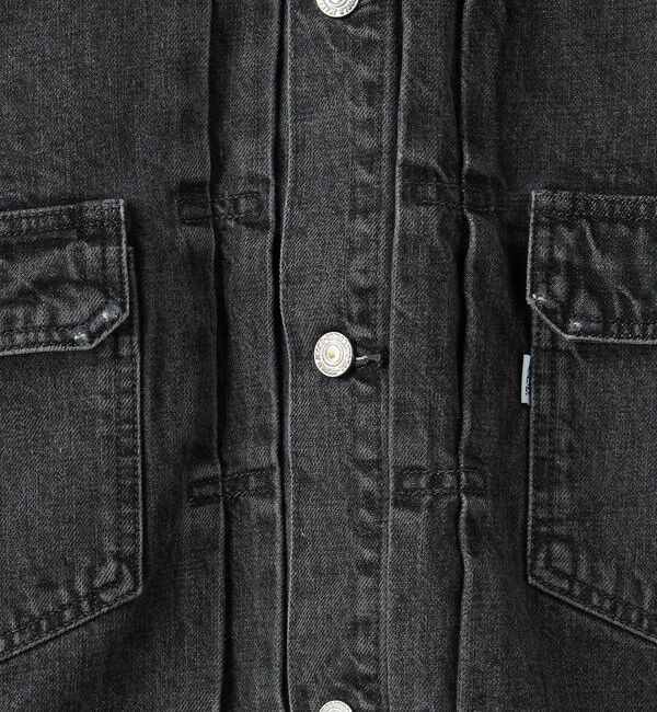 California General Store「＜CGS.＞ オーガニック コットン ブラック デニム HMD Gジャケット」|ブルゾン・スタジャン|