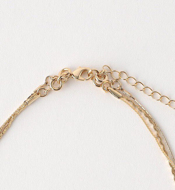 BEAUTY&YOUTH UNITED ARROWS「イビツ ハート 3連ネックレス」|ネックレス|