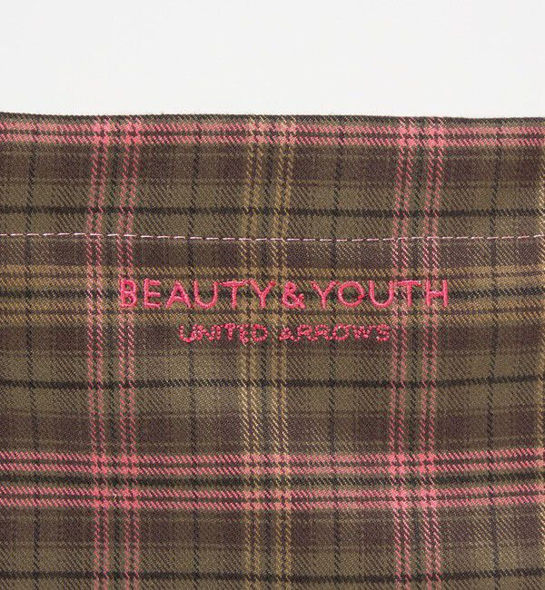 BEAUTY&YOUTH UNITED ARROWS「チェック パッカブル トートバッグ」|トートバッグ|