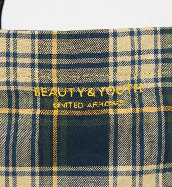 BEAUTY&YOUTH UNITED ARROWS「チェック パッカブル トートバッグ」|トートバッグ|