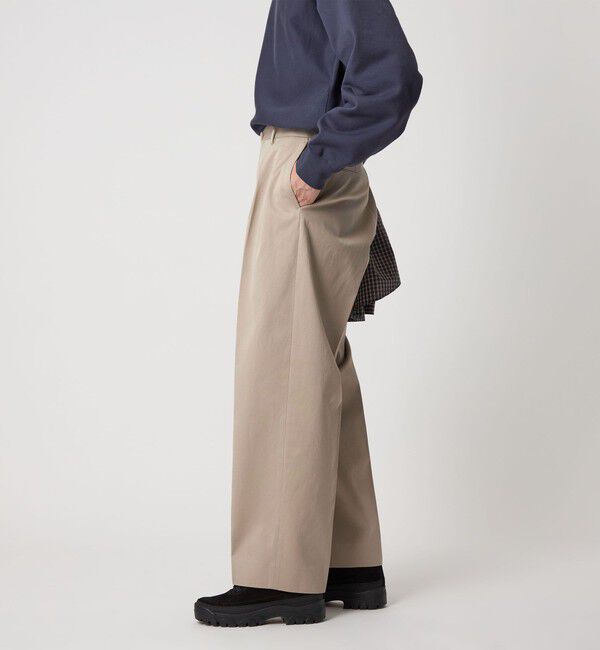 STEVEN ALAN「＜Steven Alan＞ ウエポン ニドム イン ツープリーツ ドレス トラウザーズ」|チノ|