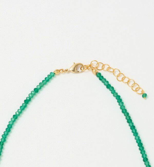 BEAUTY&YOUTH UNITED ARROWS「＜Causerie＞ストーン カット ショートネックレス」|ネックレス|