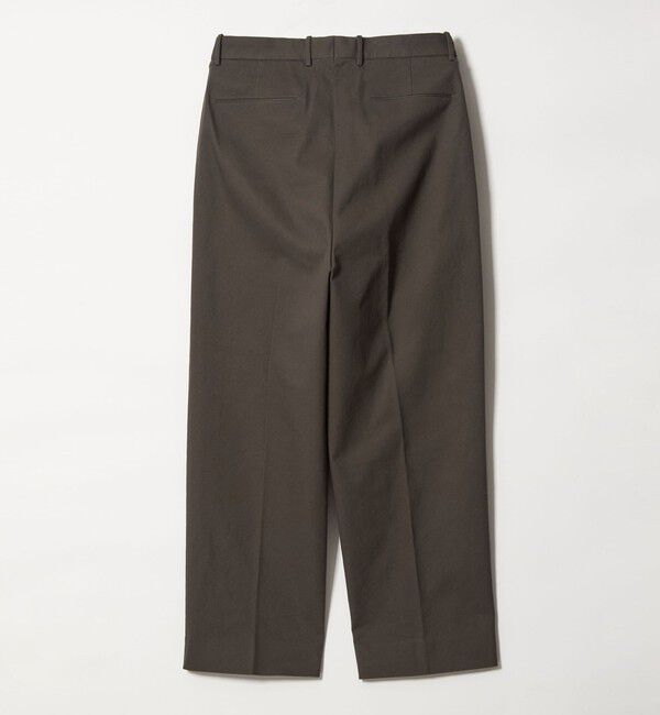 STEVEN ALAN「＜Steven Alan＞ ドリル インツープリーツ ドレス トラウザーズ」|チノ|