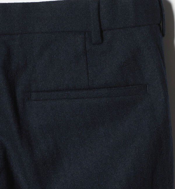 BEAUTY&YOUTH UNITED ARROWS「ストレッチ サキソニー ノープリーツ スリムパンツ セットアップ対応」|チノ|