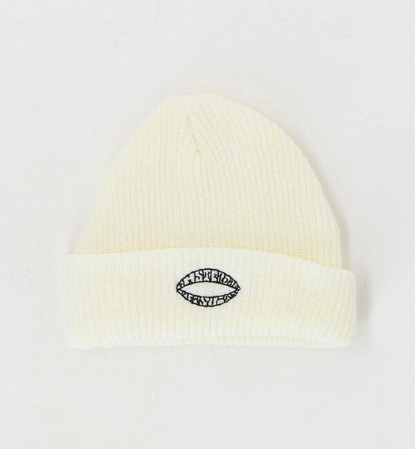 California General Store「＜AMSTERDAM WETSUITS＞LOGO BEANIE/ニットキャップ」|ニット帽|WHITE