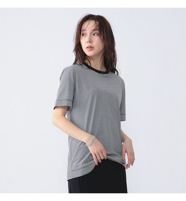 Demi-Luxe BEAMS 「SLOANE / コットン天竺  Tシャツ」|Tシャツ・カットソー|