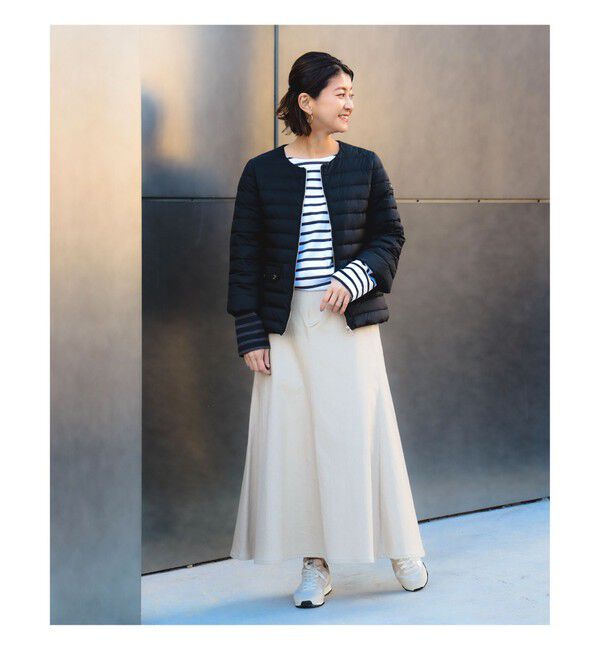 Demi-Luxe BEAMS 「TATRAS / 別注 ACACIA ノーカラー ライトダウンジャケット」|ブルゾン・スタジャン|