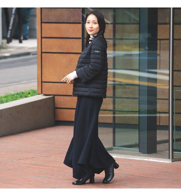 Demi-Luxe BEAMS 「TATRAS / 別注 ACACIA ノーカラー ライトダウンジャケット」|ブルゾン・スタジャン|