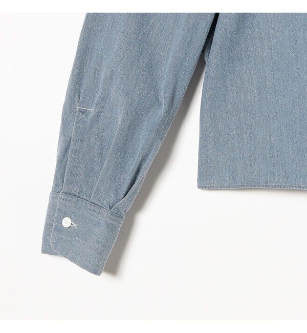 BEAMSBOY「HAVER SACK / デニム フリル シャツ」|シャツ・ブラウス|