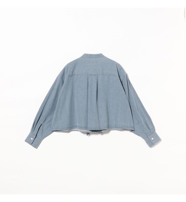 BEAMSBOY「HAVER SACK / デニム フリル シャツ」|シャツ・ブラウス|