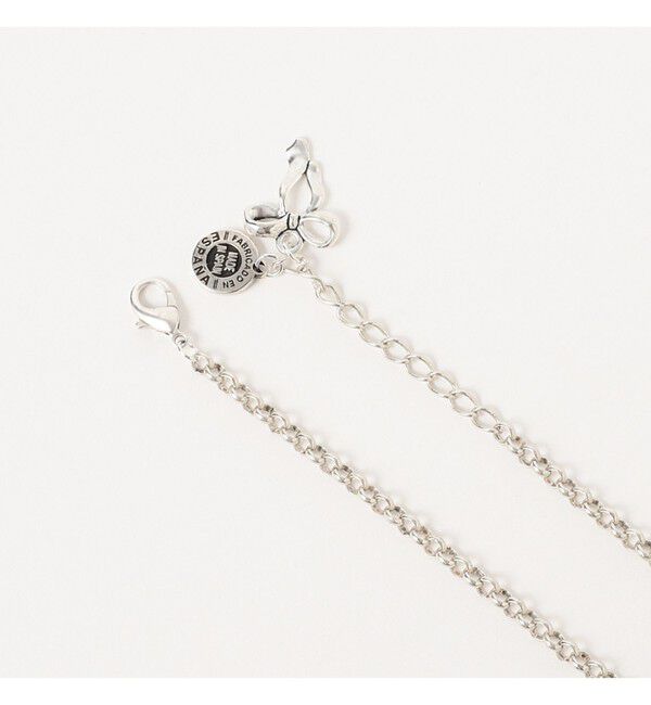 Ray BEAMS 「OtroAccesorio / ドロー リボン ネックレス」|ネックレス|