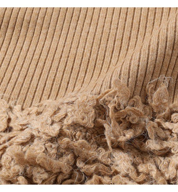 Ray BEAMS 「RBS / フリンジ キリカエ ニット スカート」|スカート|