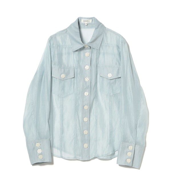 Ray BEAMS 「GHOSPELL / Runa Blouse」|シャツ・ブラウス|BLUE