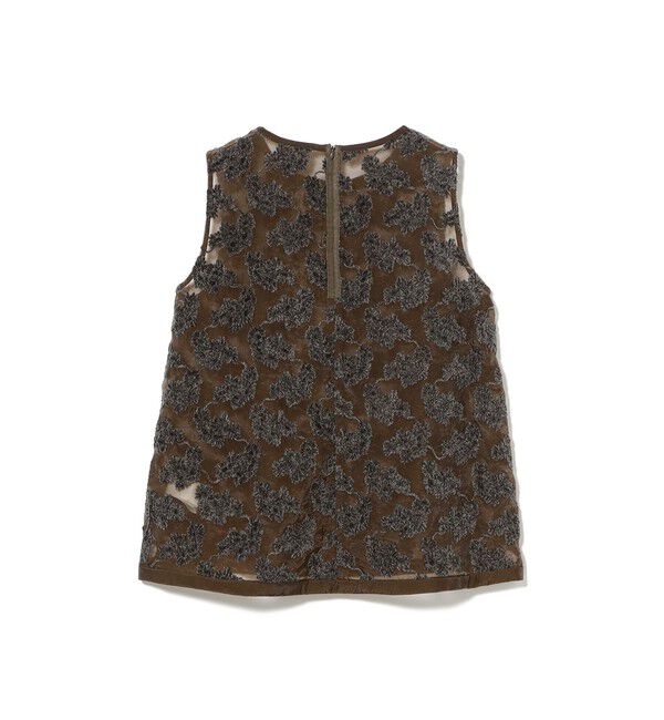 Demi-Luxe BEAMS 「モールヤーン フラワー ブラウス」|シャツ・ブラウス|