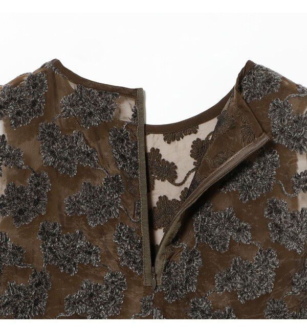 Demi-Luxe BEAMS 「モールヤーン フラワー ブラウス」|シャツ・ブラウス|