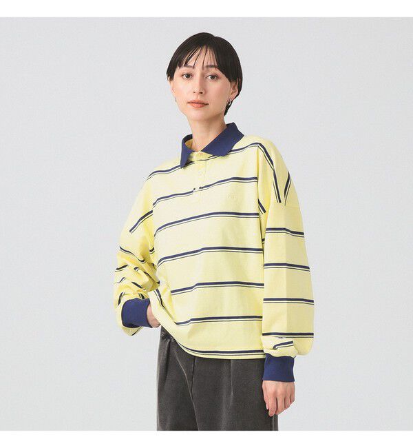 Ray BEAMS 「【別注】Champion / ボーダー ポロシャツ」|ポロシャツ|