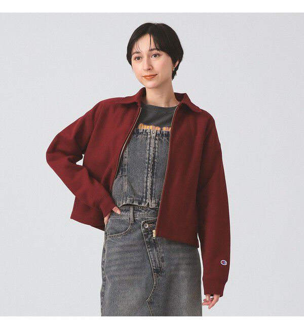 Ray BEAMS 「【別注】Champion / ジップ スウェット」|スウェット・ジャージ|