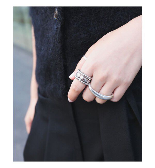 Demi-Luxe BEAMS 「PHILIPPE AUDIBERT / BOX リング」|その他|SILVER