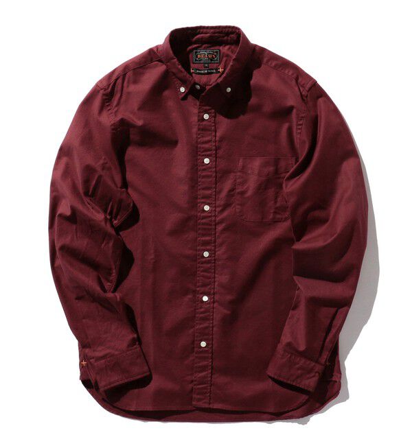BEAMS PLUS「BEAMS PLUS / B.D. Color Oxford」|シャツ・ブラウス|BURGUNDY