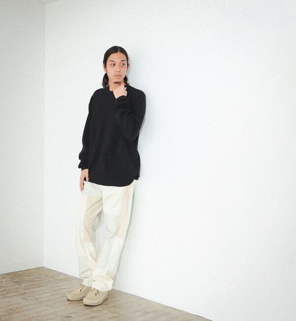 BEAMS「ルーズ クルーネック サーマル」|Tシャツ・カットソー|